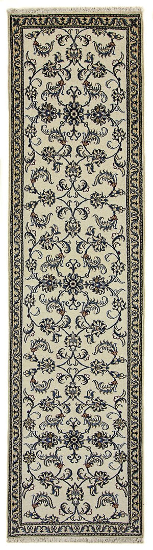 Løber Persisk tæppe - Nain - 300 x 77 cm - beige