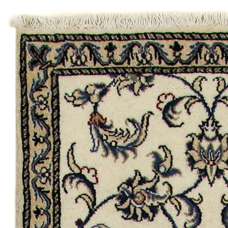Løber Persisk tæppe - Nain - 300 x 77 cm - beige