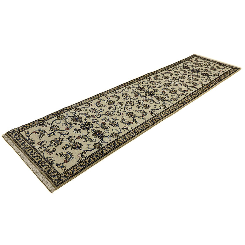 Løber Persisk tæppe - Nain - 300 x 77 cm - beige