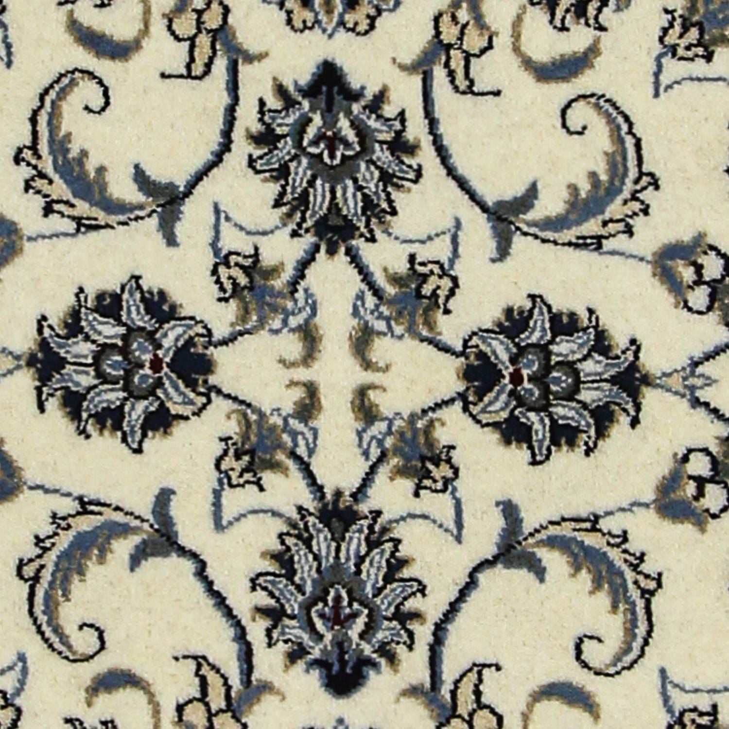 Løber Persisk tæppe - Nain - 240 x 77 cm - beige
