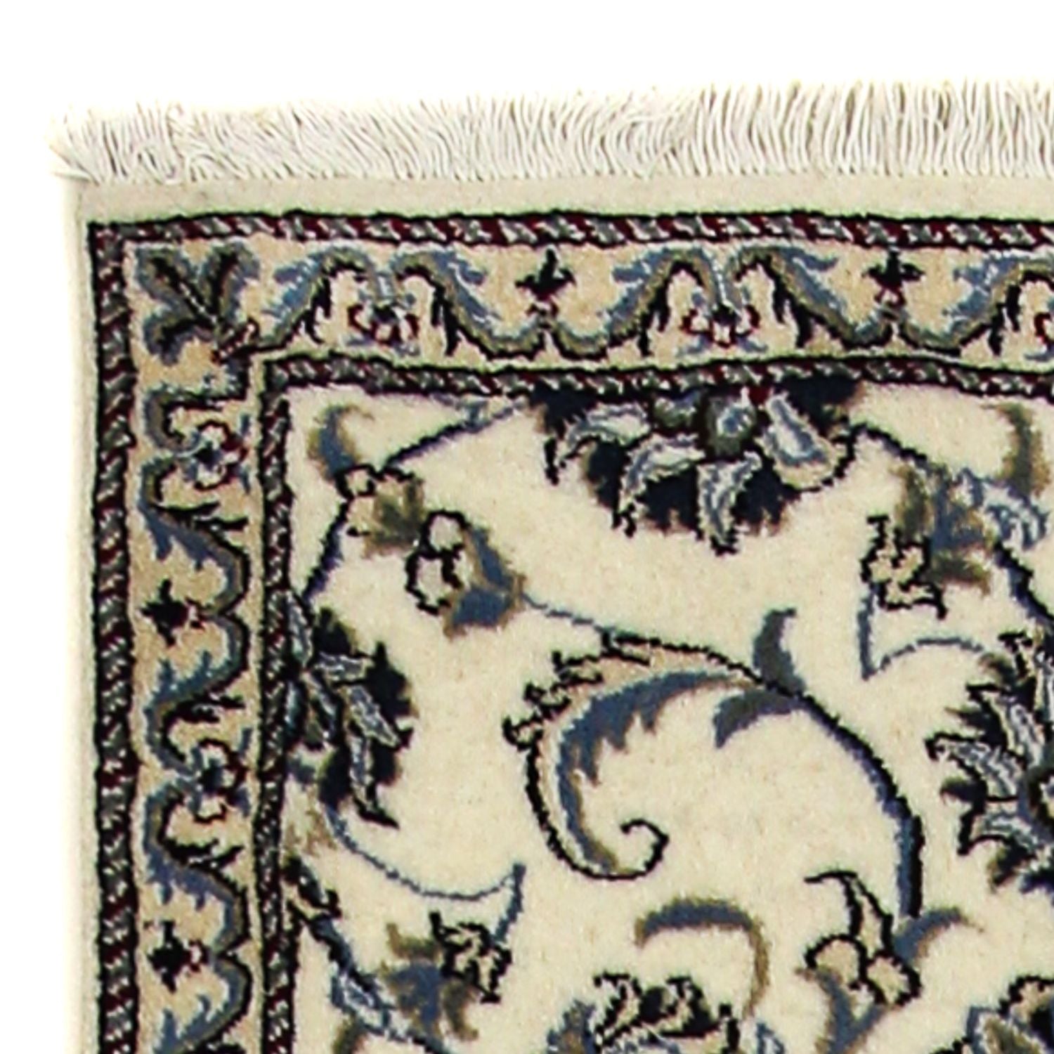 Løber Persisk tæppe - Nain - 240 x 77 cm - beige