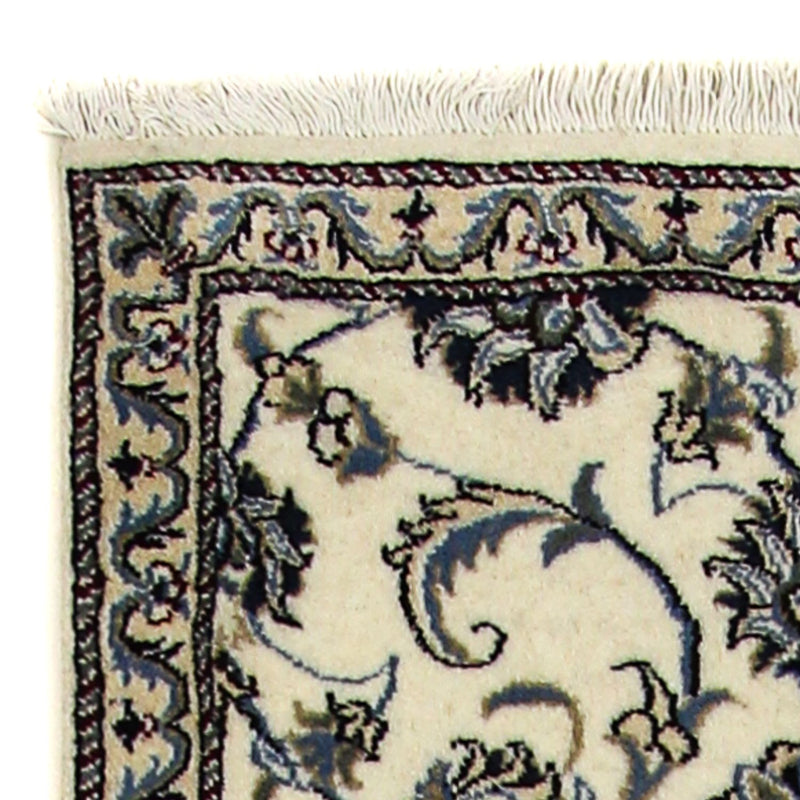 Løber Persisk tæppe - Nain - 240 x 77 cm - beige