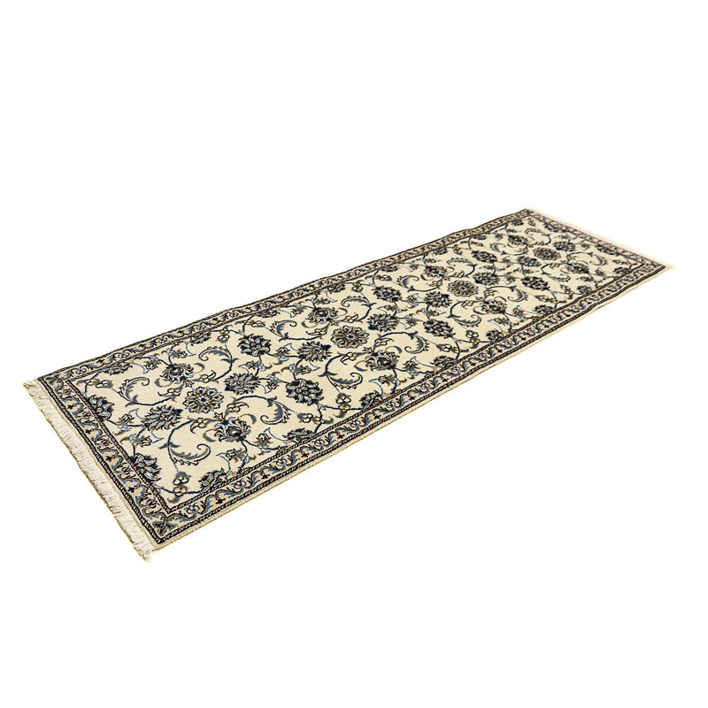 Løber Persisk tæppe - Nain - 240 x 77 cm - beige