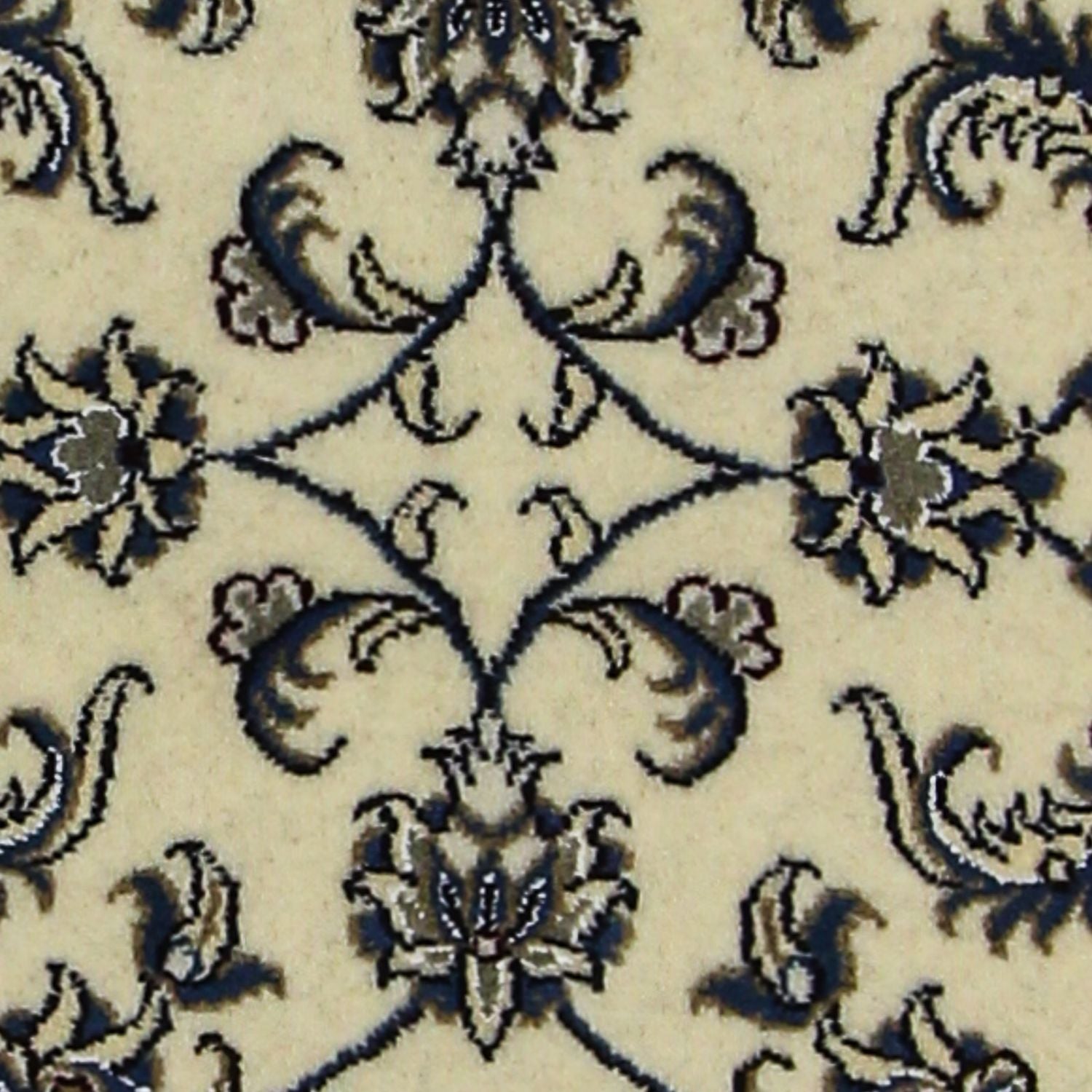 Løber Persisk tæppe - Nain - 197 x 79 cm - beige
