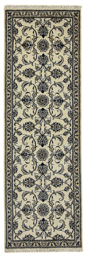 Løber Persisk tæppe - Nain - 240 x 78 cm - beige