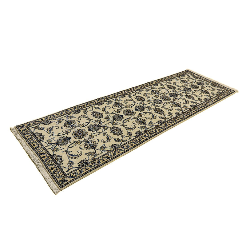 Løber Persisk tæppe - Nain - 240 x 78 cm - beige