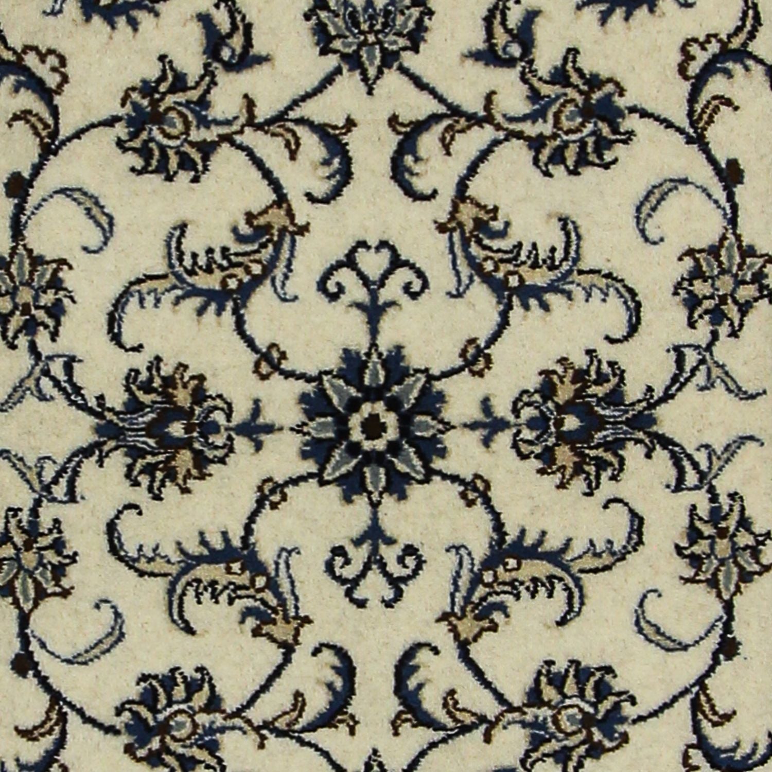 Løber Persisk tæppe - Nain - 296 x 79 cm - beige