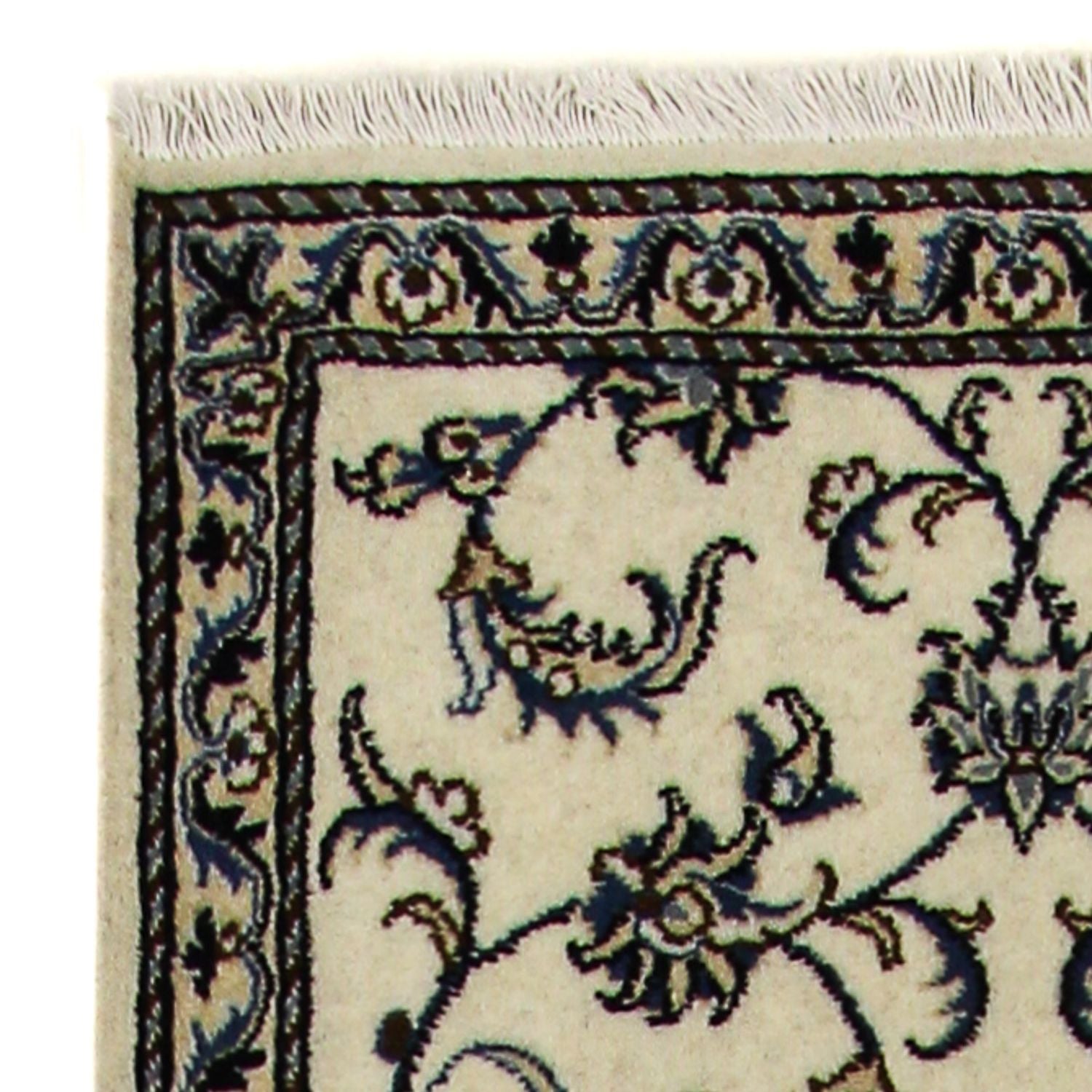 Løber Persisk tæppe - Nain - 296 x 79 cm - beige