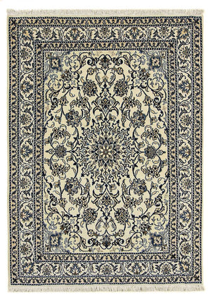 Persisk tæppe - Nain - 200 x 148 cm - beige