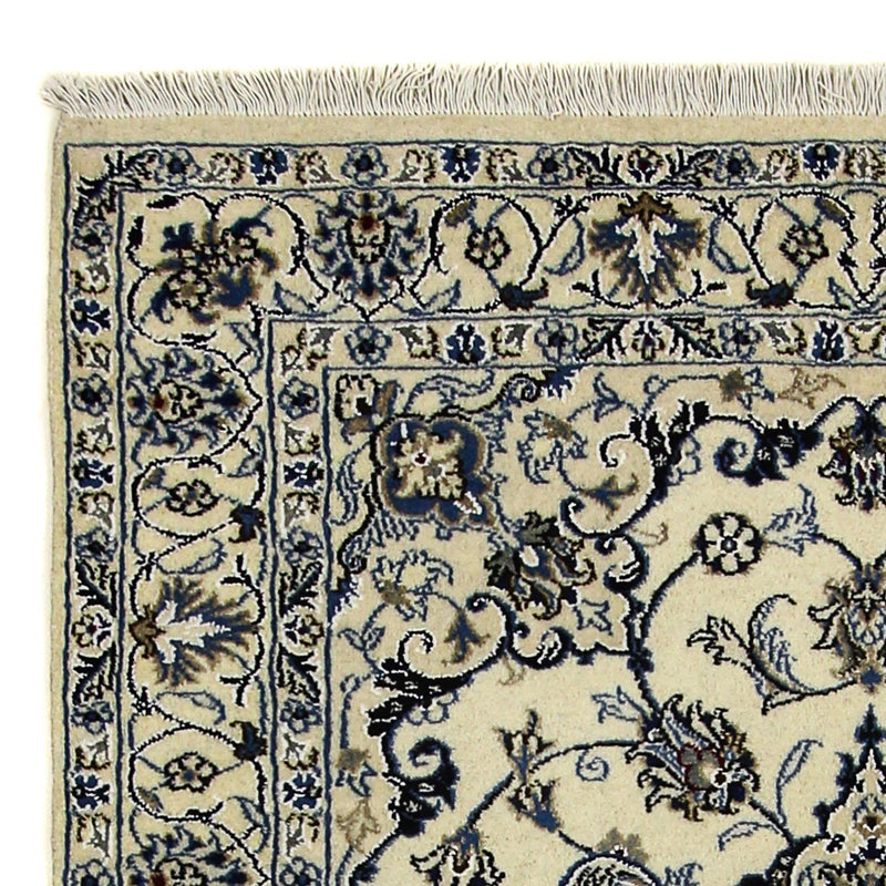 Persisk tæppe - Nain - 201 x 125 cm - beige