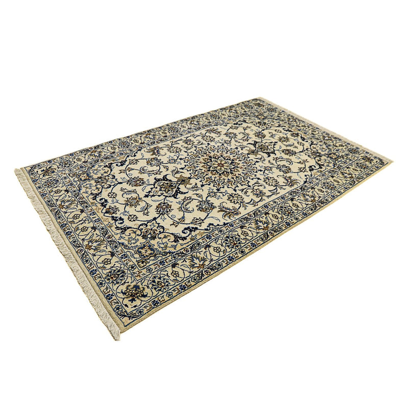 Persisk tæppe - Nain - 201 x 125 cm - beige