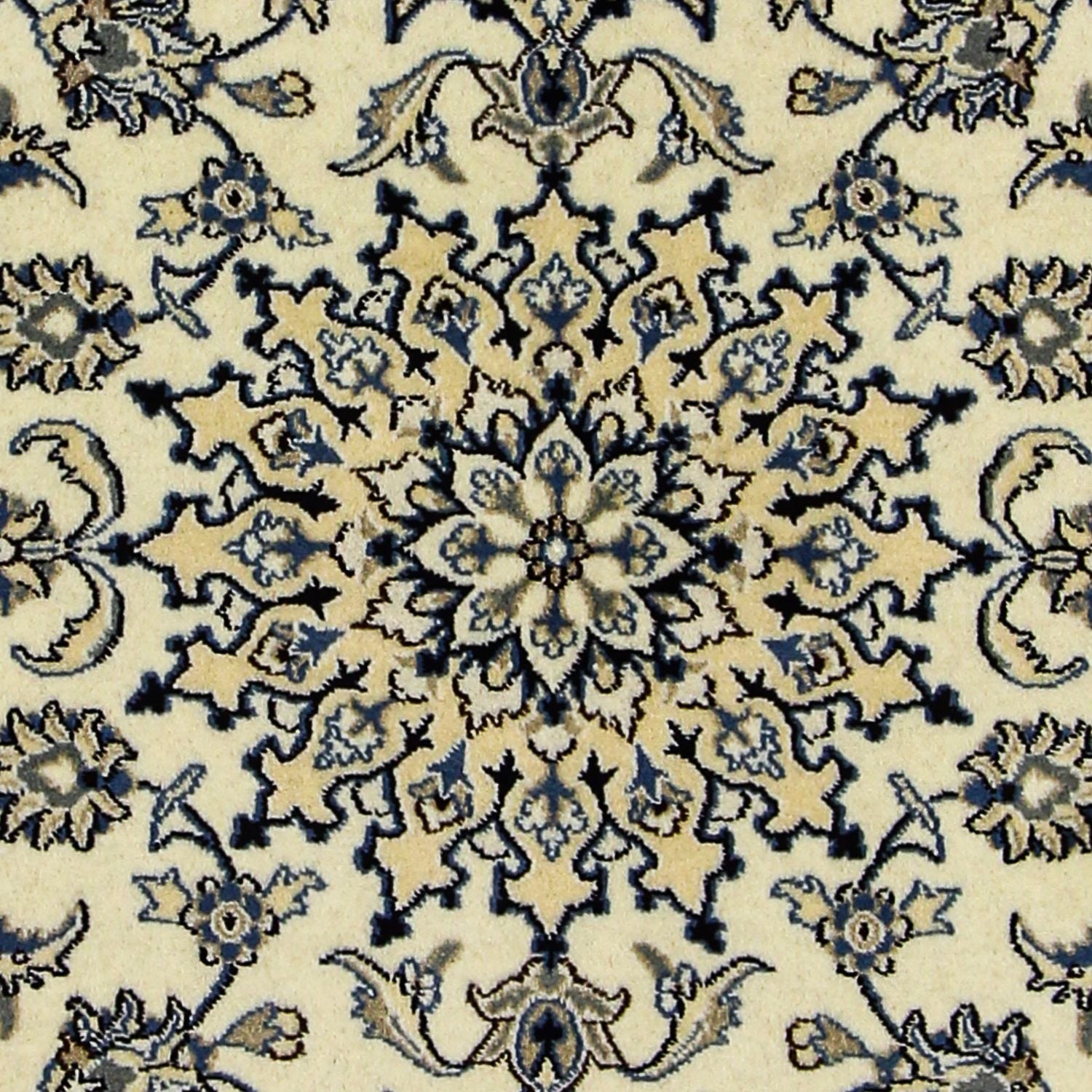 Persisk tæppe - Nain - 203 x 125 cm - beige