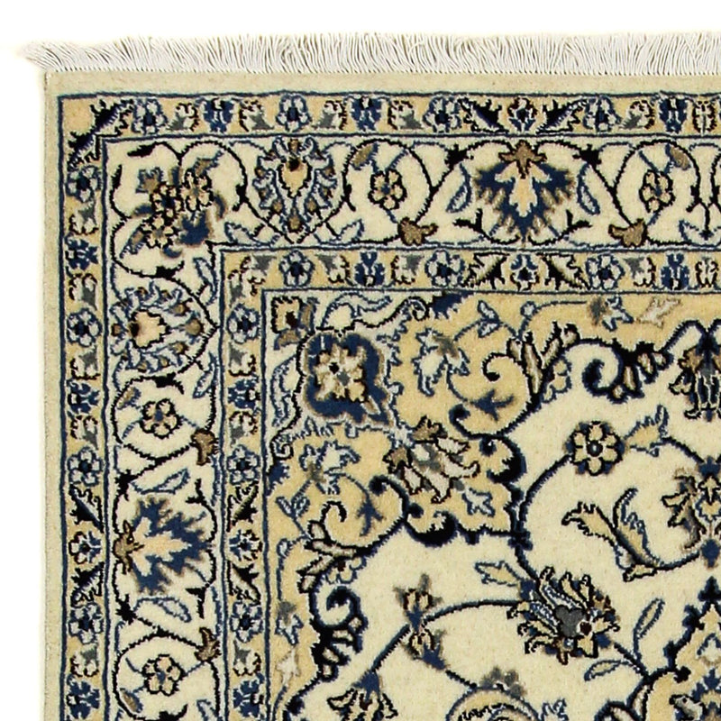 Persisk tæppe - Nain - 203 x 125 cm - beige