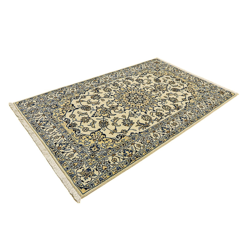 Persisk tæppe - Nain - 203 x 125 cm - beige