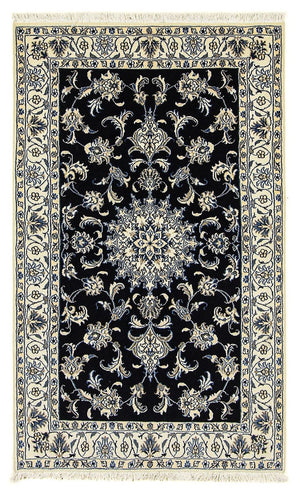 Persisk tæppe - Nain - 200 x 120 cm - mørkeblå