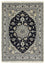 Persisk tæppe - Nain - 205 x 143 cm - mørkeblå