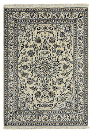 Persisk tæppe - Nain - 200 x 145 cm - beige