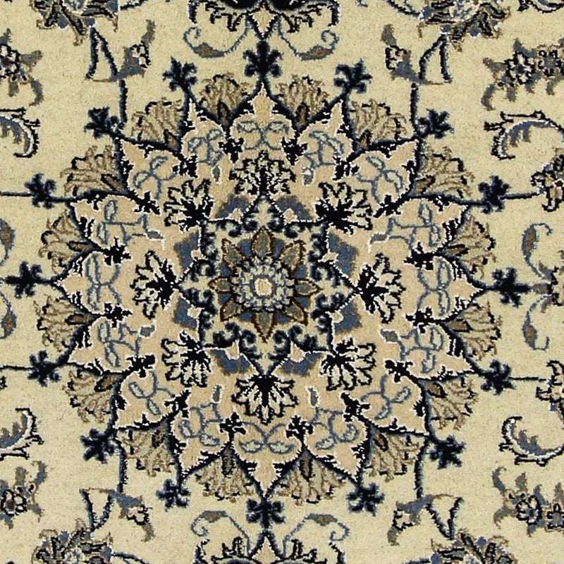 Persisk tæppe - Nain - 196 x 150 cm - beige