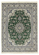 Persisk tæppe - Nain - 193 x 153 cm - mørkegrøn