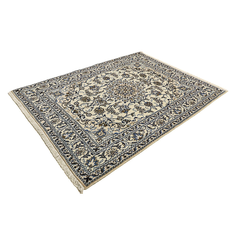 Persisk tæppe - Nain - 197 x 147 cm - beige