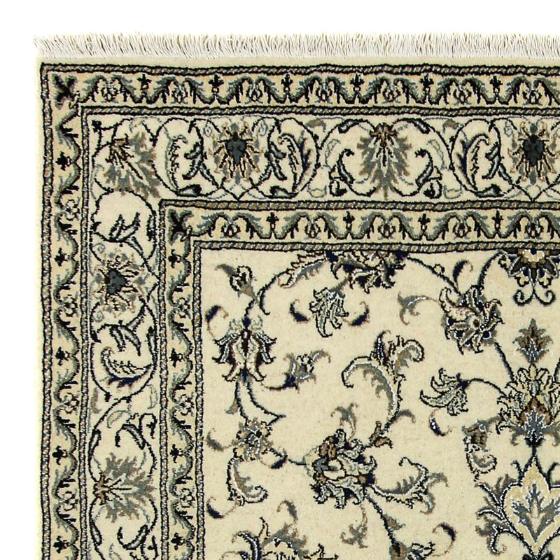 Persisk tæppe - Nain - 230 x 165 cm - beige