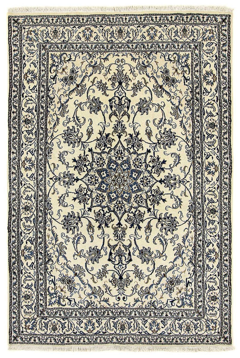 Persisk tæppe - Nain - 238 x 164 cm - beige