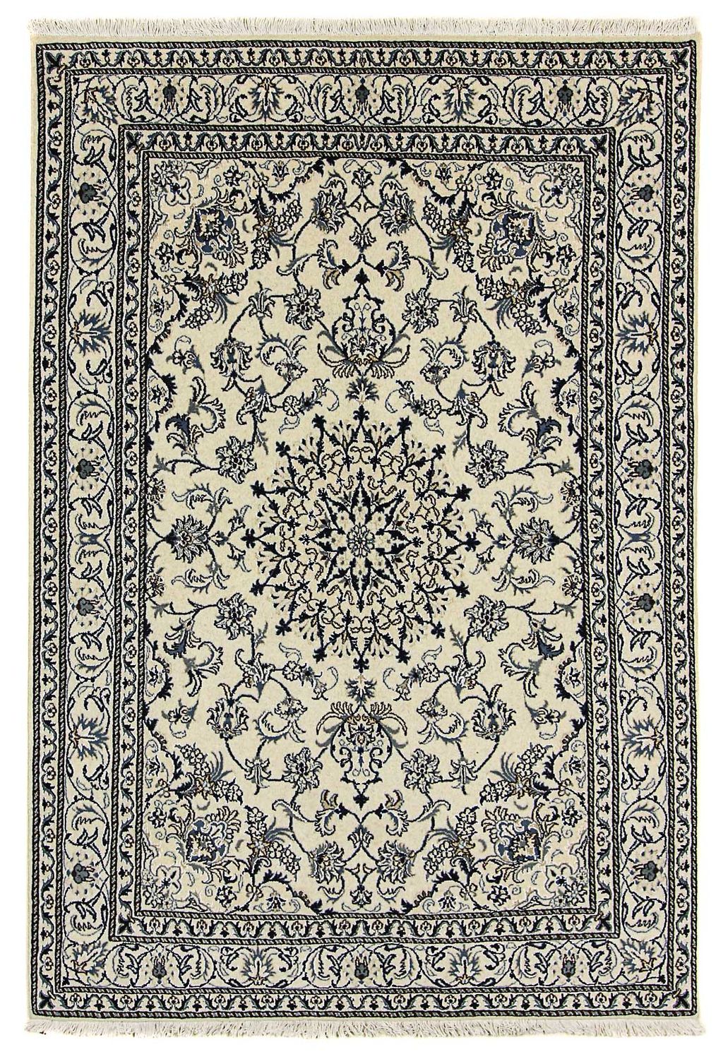 Persisk tæppe - Nain - 235 x 165 cm - beige