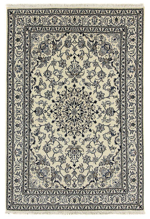 Persisk tæppe - Nain - 235 x 165 cm - beige