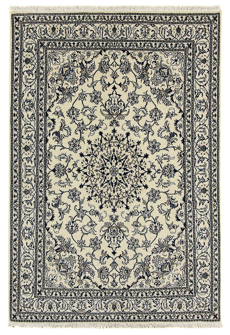 Persisk tæppe - Nain - 235 x 165 cm - beige