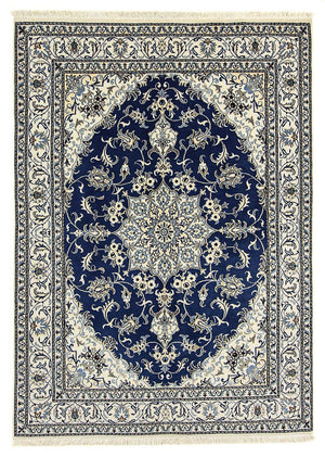 Persisk tæppe - Nain - 236 x 168 cm - blå