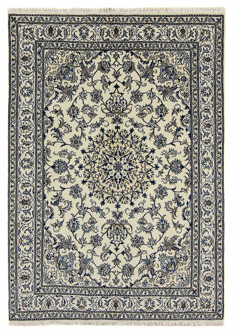 Persisk tæppe - Nain - 238 x 168 cm - beige