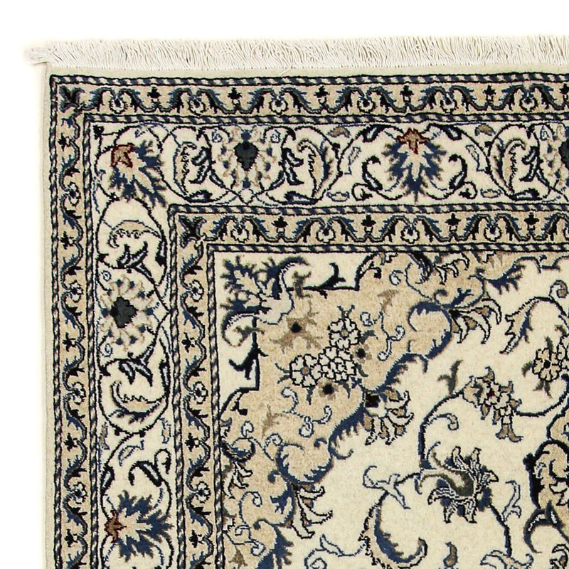 Persisk tæppe - Nain - 232 x 165 cm - beige