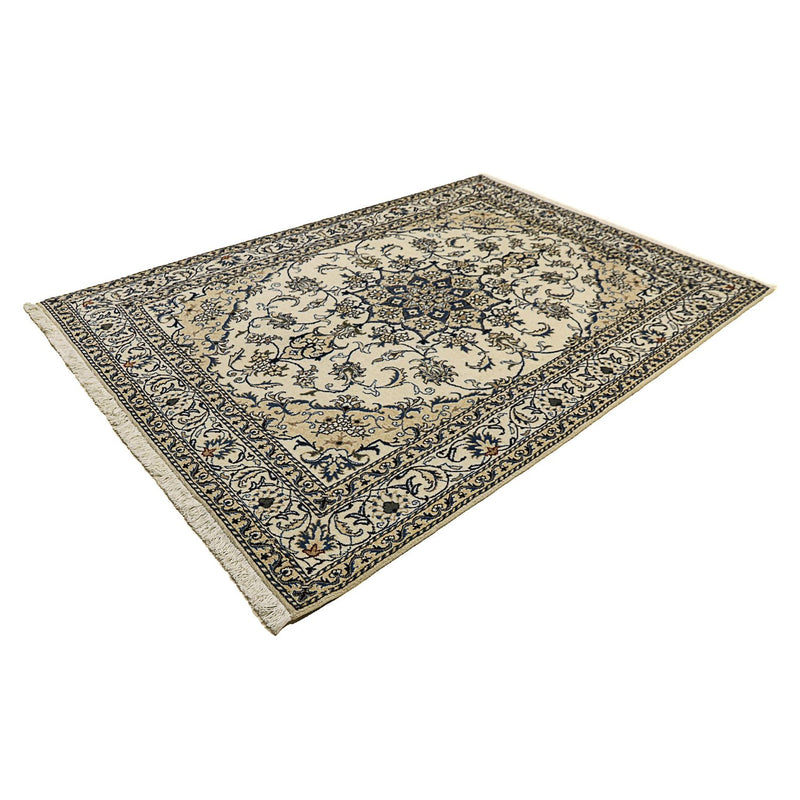 Persisk tæppe - Nain - 232 x 165 cm - beige