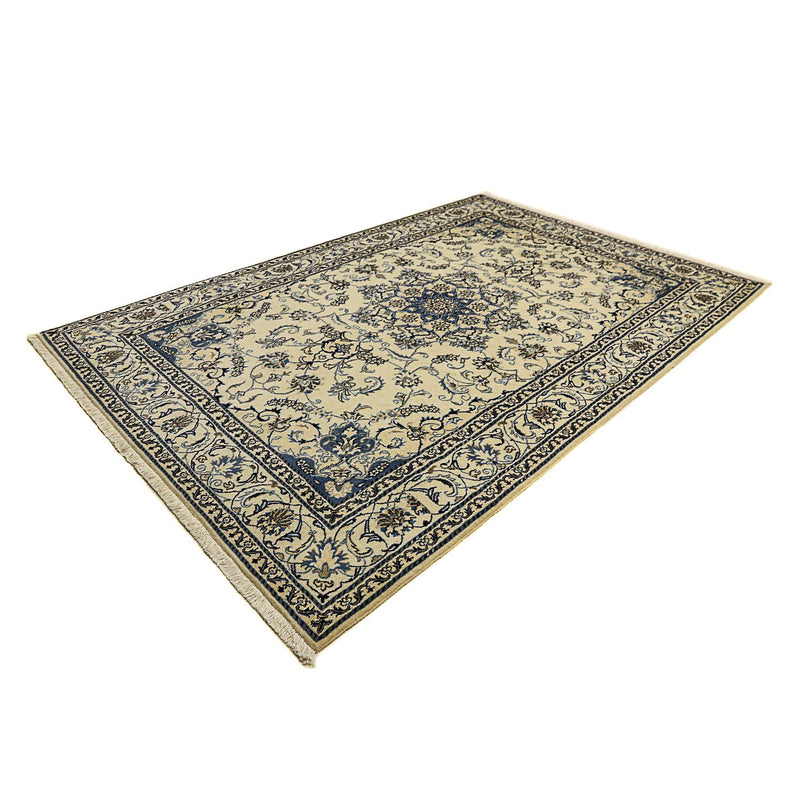 Persisk tæppe - Nain - 296 x 196 cm - beige