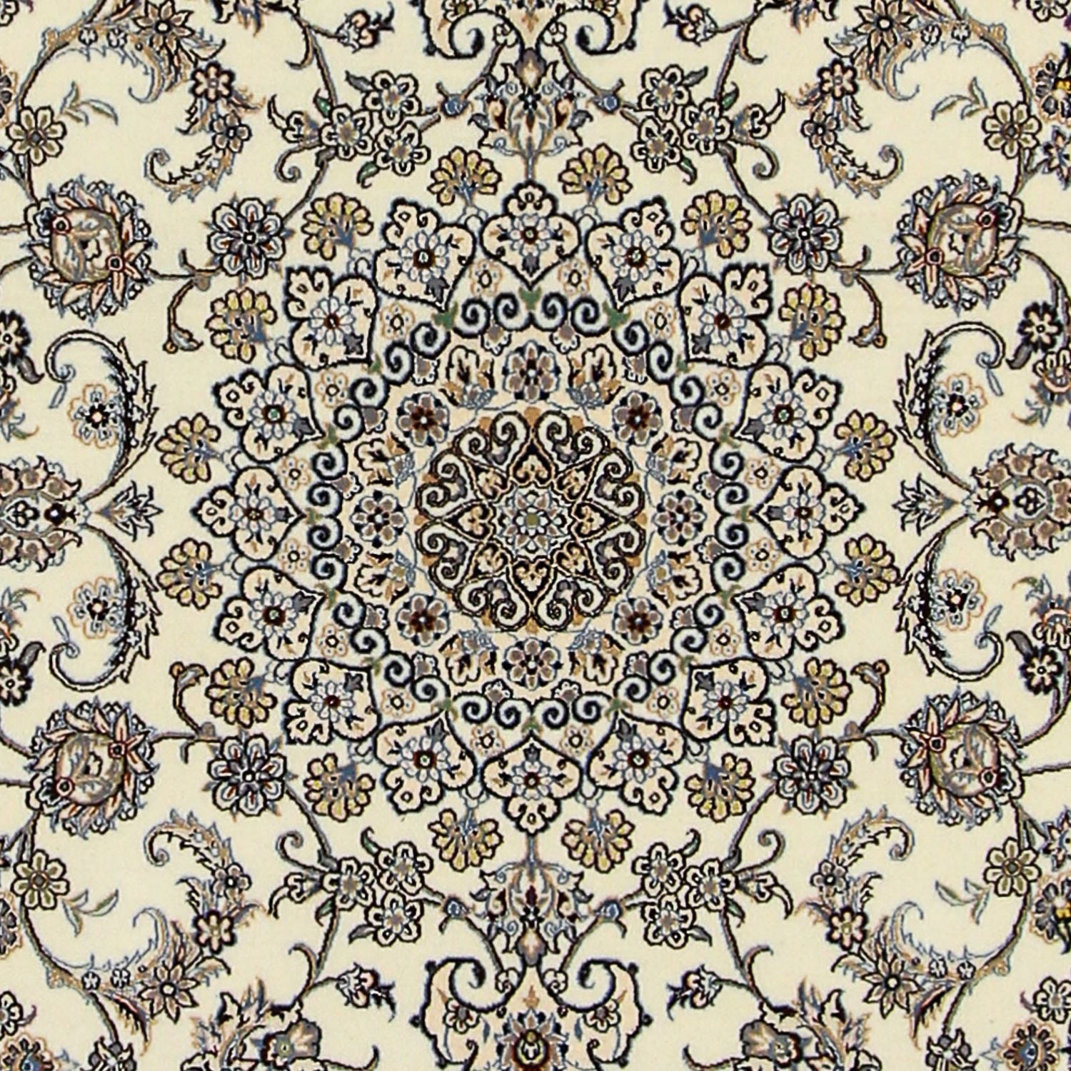 Persisk tæppe - Nain - Premium - 240 x 160 cm - beige
