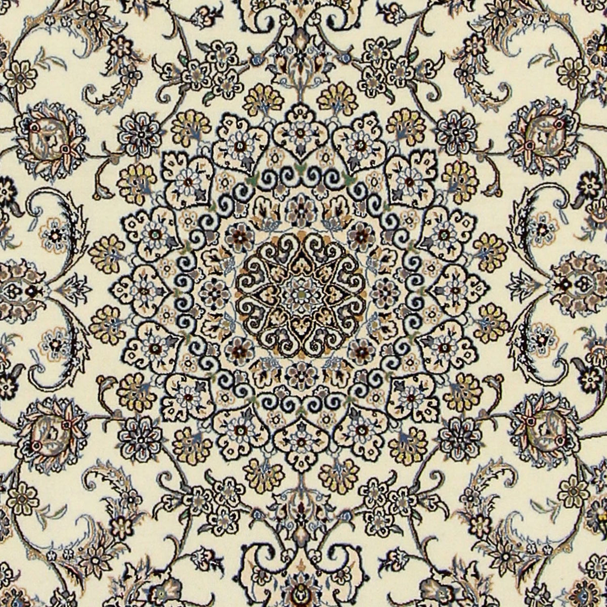 Persisk tæppe - Nain - Premium - 240 x 160 cm - beige