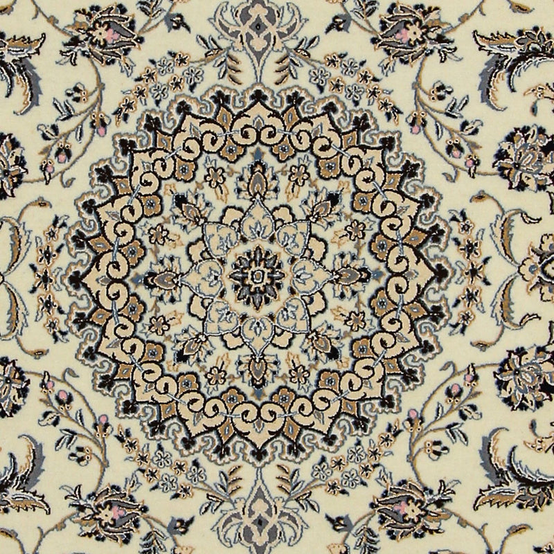 Persisk tæppe - Nain - Premium - 213 x 137 cm - beige