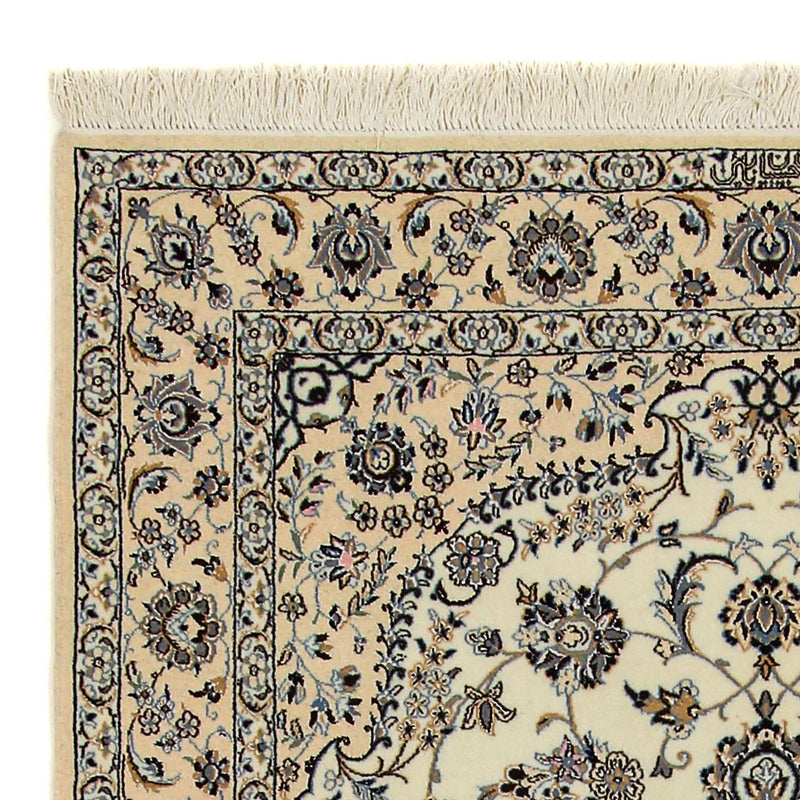 Persisk tæppe - Nain - Premium - 213 x 137 cm - beige