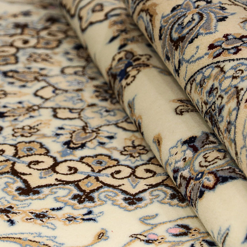 Persisk tæppe - Nain - Premium - 213 x 137 cm - beige