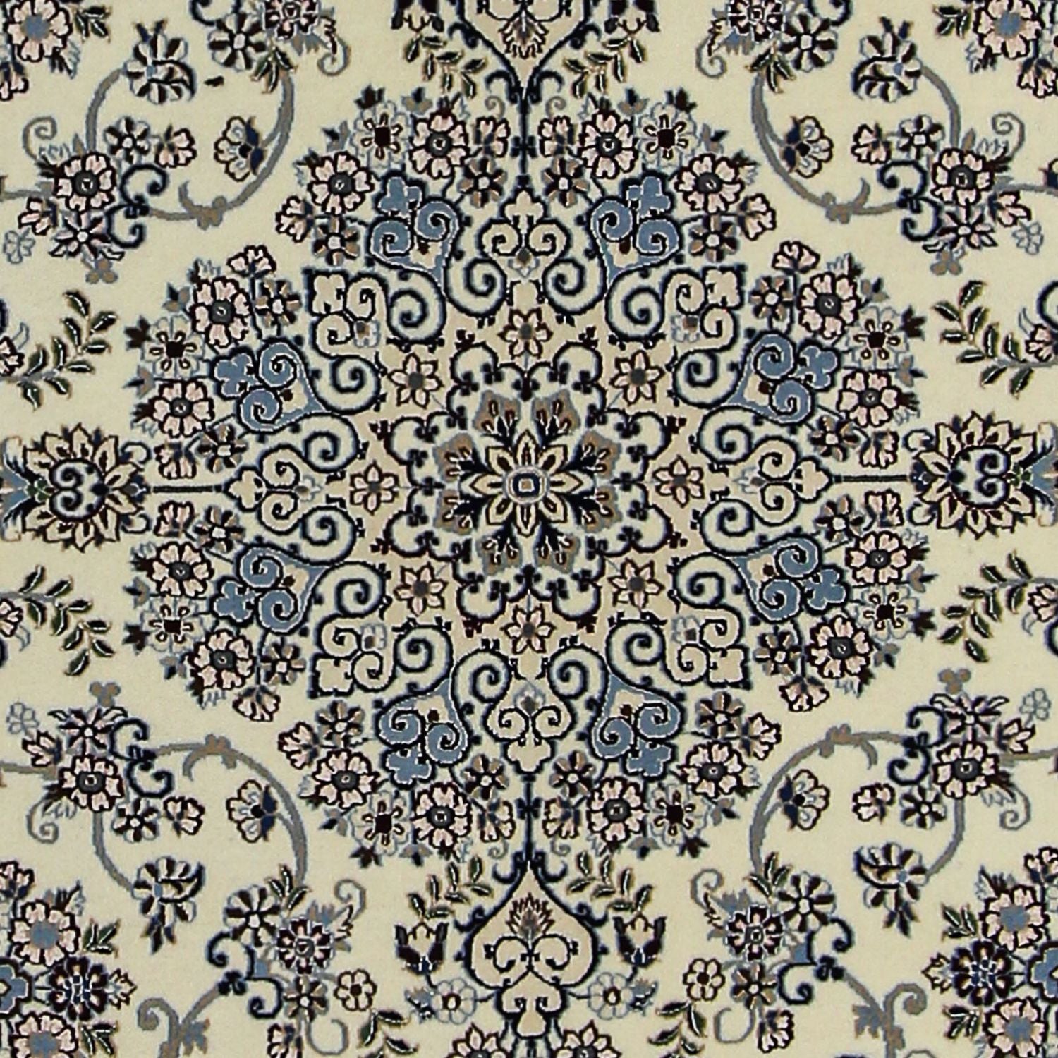 Persisk tæppe - Nain - Premium - 183 x 133 cm - beige