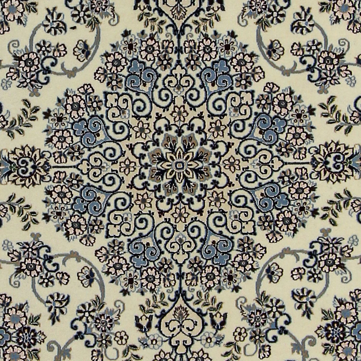 Persisk tæppe - Nain - Premium - 183 x 133 cm - beige