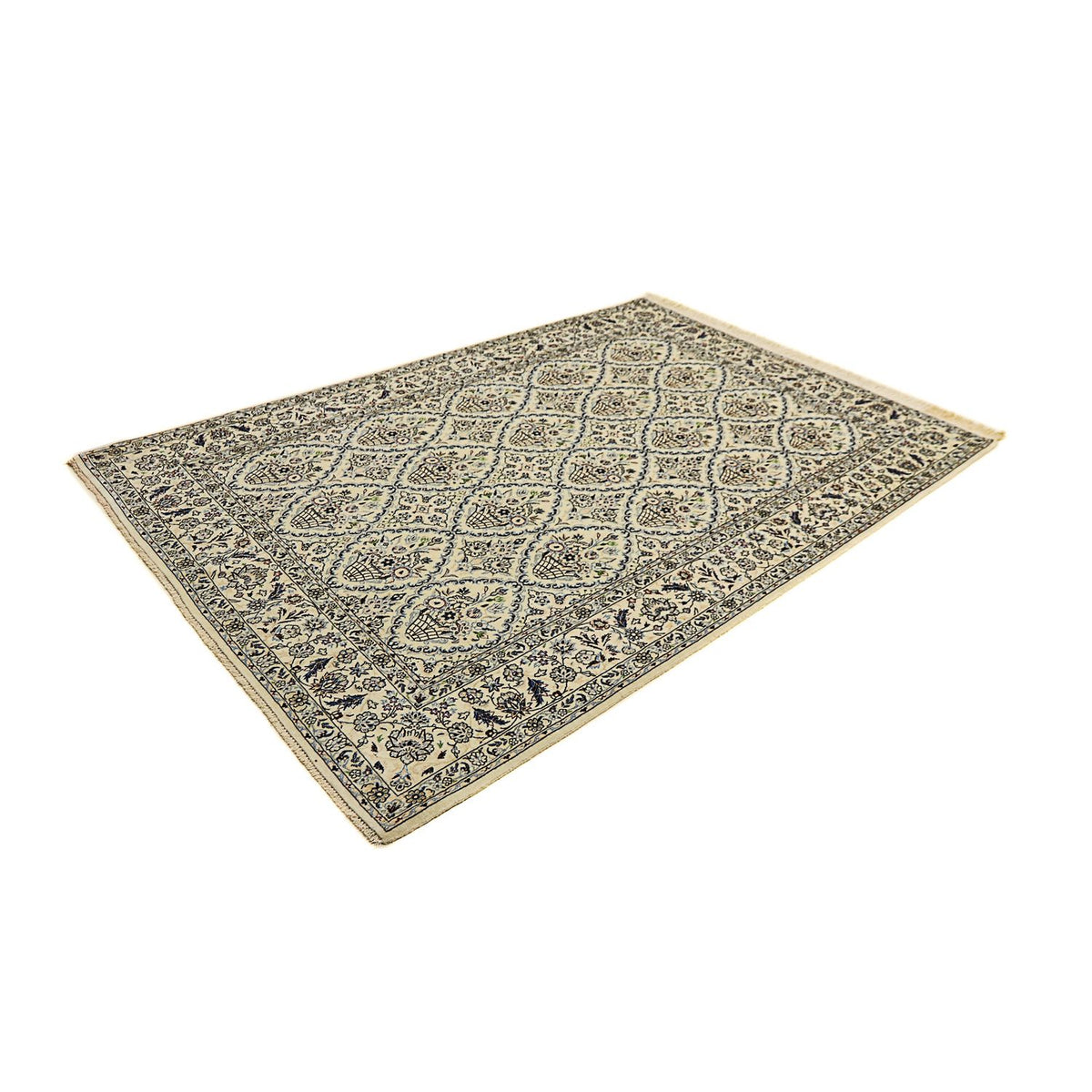 Persisk tæppe - Nain - Premium - 226 x 152 cm - beige