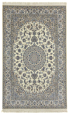 Persisk tæppe - Nain - Premium - 255 x 160 cm - beige