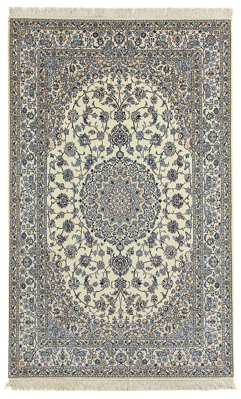 Persisk tæppe - Nain - Premium - 255 x 160 cm - beige