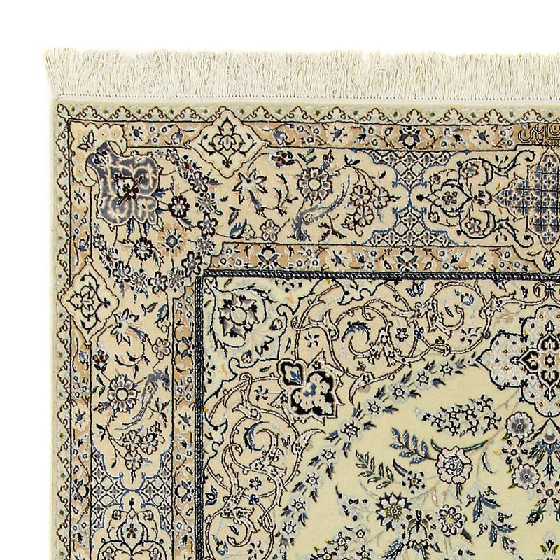 Persisk tæppe - Nain - Premium - 247 x 154 cm - beige