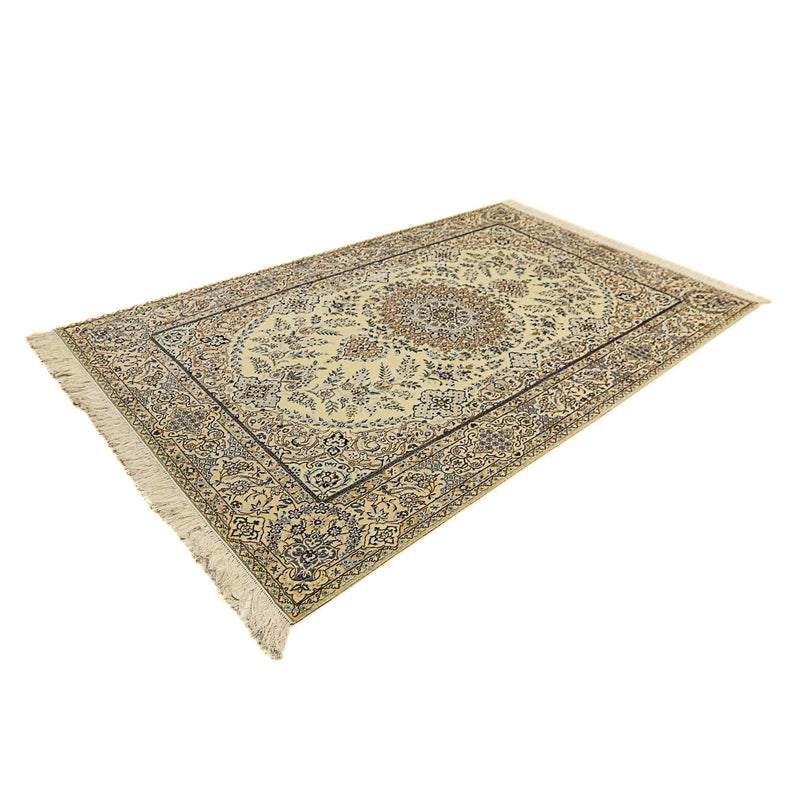 Persisk tæppe - Nain - Premium - 247 x 154 cm - beige