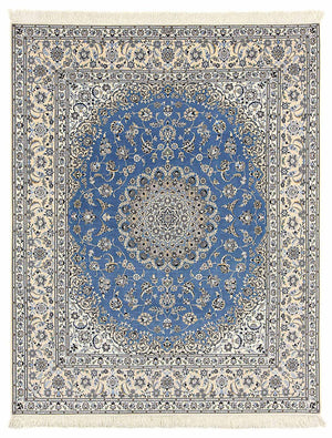 Persisk tæppe - Nain - Premium - 255 x 206 cm - blå