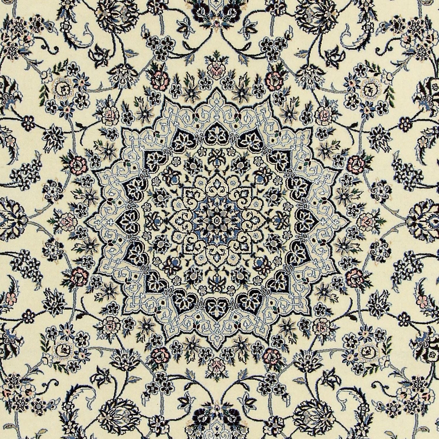Persisk tæppe - Nain - Premium - 307 x 205 cm - beige