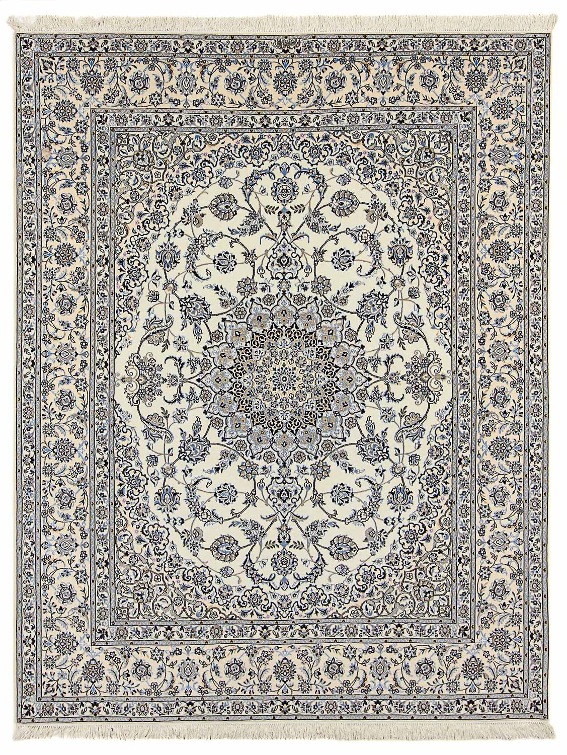 Persisk tæppe - Nain - Premium - 268 x 208 cm - beige