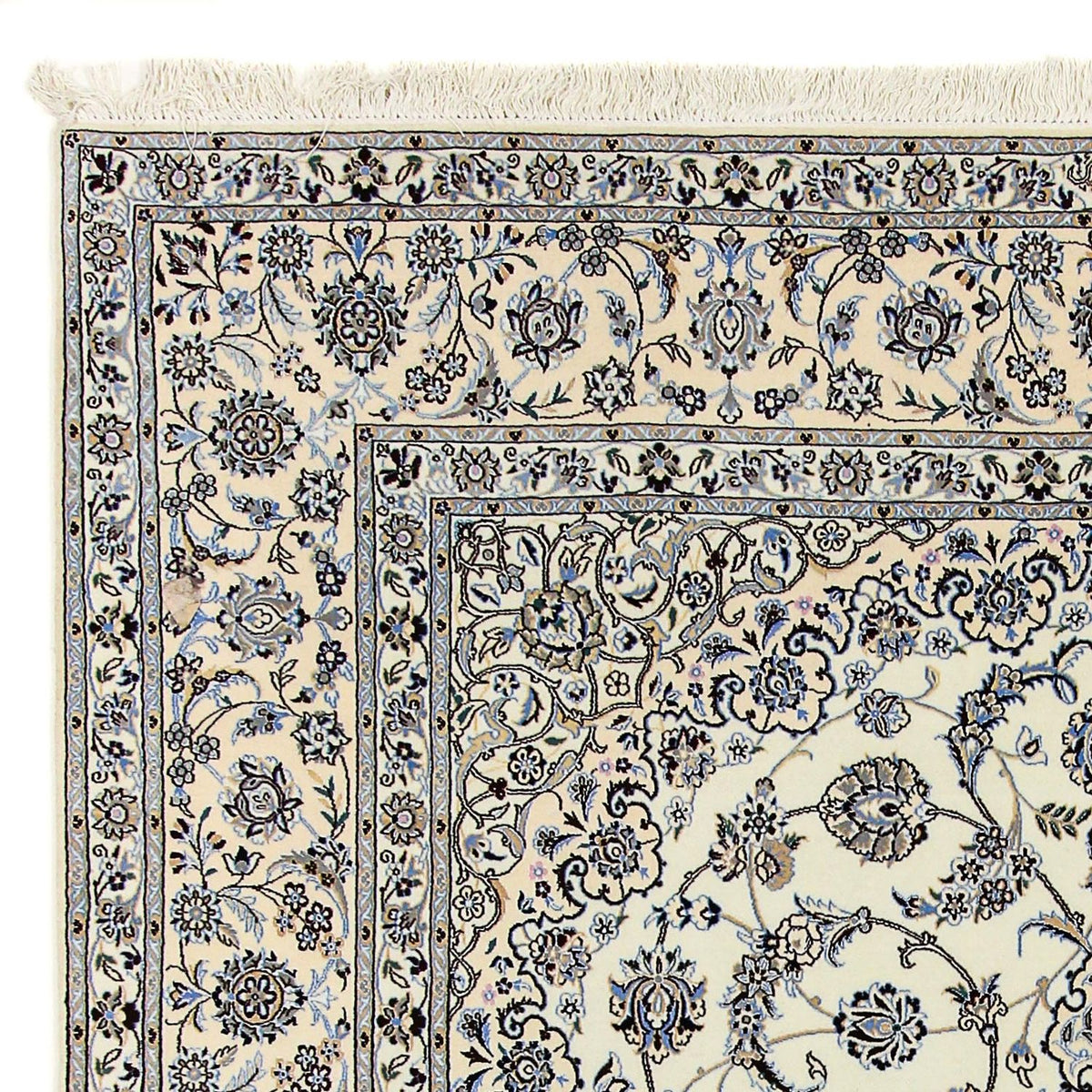 Persisk tæppe - Nain - Premium - 268 x 208 cm - beige